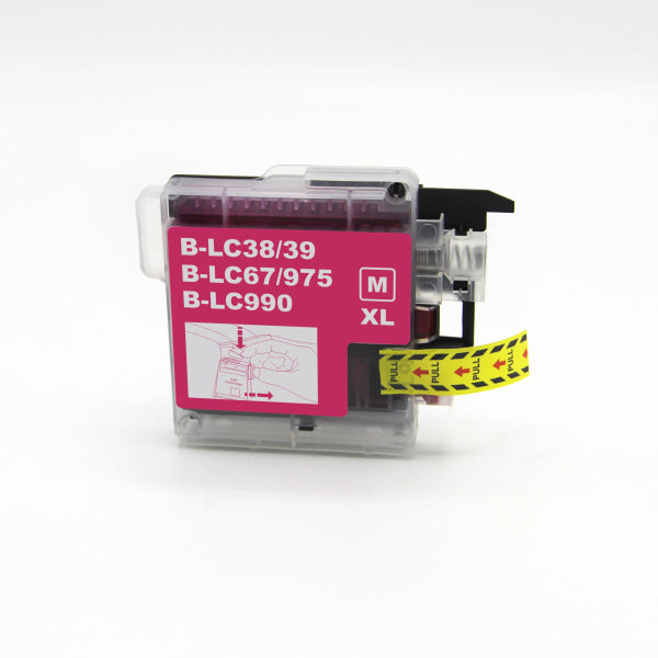 1 X Compatible Brother Lc-38 Magenta Ink Cartridge Lc-38M -