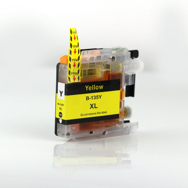 Ct A-Grade Premium Quality Brother Lc135Xl-Y Yellow Compatible Inkjet Cartridge - Ink