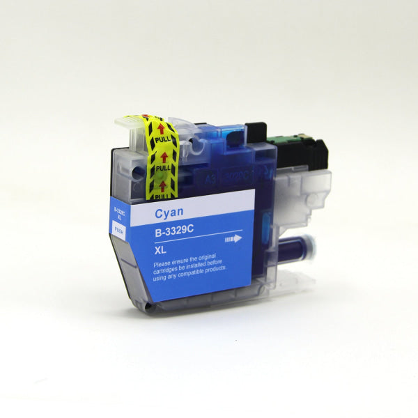 Brother Lc3329Xl C High Yield Cyan Compatible Inkjet Cartridge - Ink