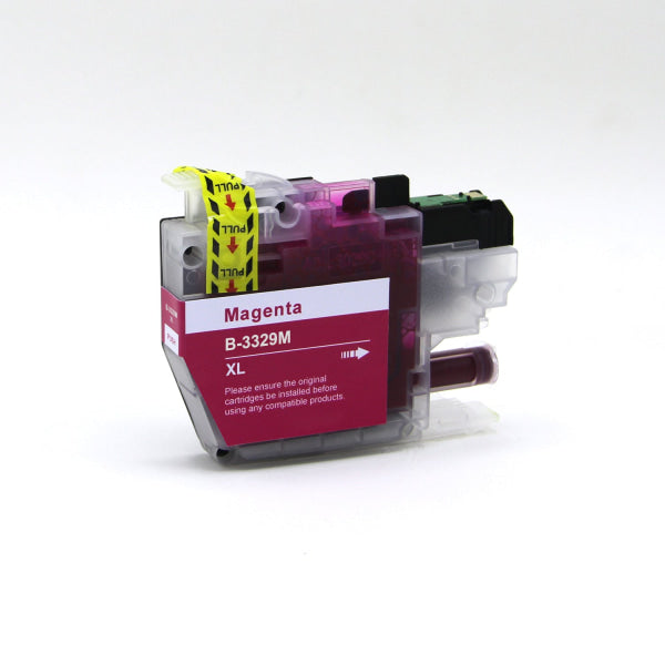 Brother Lc3329Xl M High Yield Magenta Compatible Inkjet Cartridge - Ink