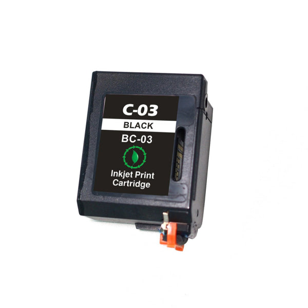 Canon Bc03 Black Remanufactured Inkjet Cartridge - Ink