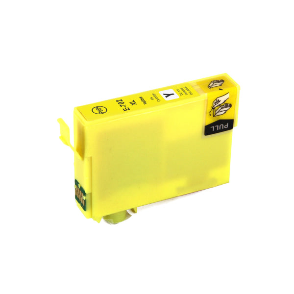 1 X Compatible Epson 702Xl Yellow Ink Cartridge High Yield [C13T345492] -