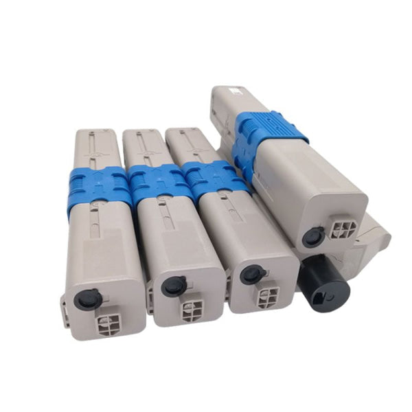 1 X Compatible Oki C301 C321 Cyan Toner Cartridge -