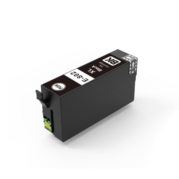 CT A-Grade Premium Quality Epson 802XL Black Compatible Inkjet Cartrid