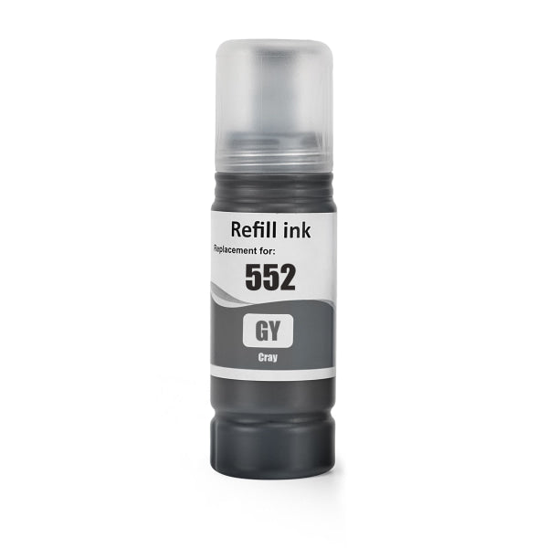 Epson T552 Grey Ecotank Ink Bottle 100Ml Cartridge -