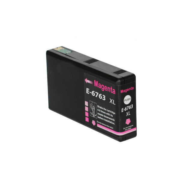 Epson T6763Xl High Yield Magenta Compatible Inkjet Cartridge - Ink