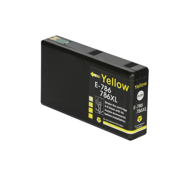 Epson T7864 Satandard Yellow Compatible Inkjet Cartridge - Ink