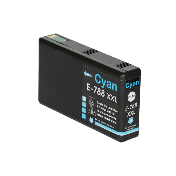 Epson T7882Xl High Yield Cyan Compatible Inkjet Cartridge - Ink