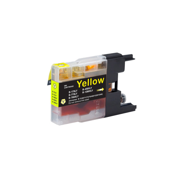 Ct A-Grade Premium Quality Generic Brother Lc77Xl Hy Yellow Compatible Inkjet Cartridge (1.2K) - Ink