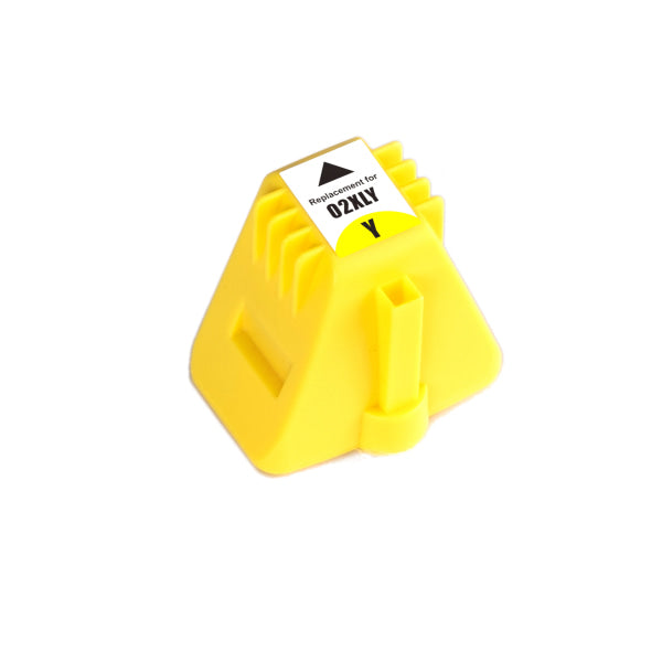 Hp 02Y Yellow Remanufactured Inkjet Cartridge - Ink