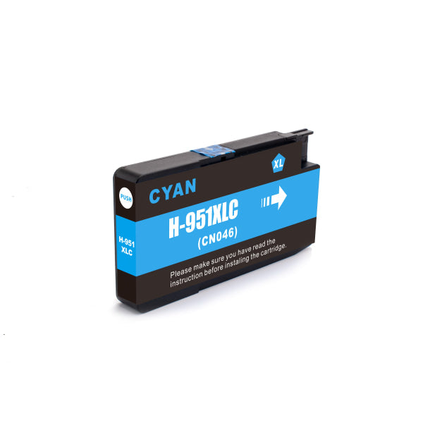 Hp 951Xlc High Yield Cyan Compatible Inkjet Cartridge - Ink