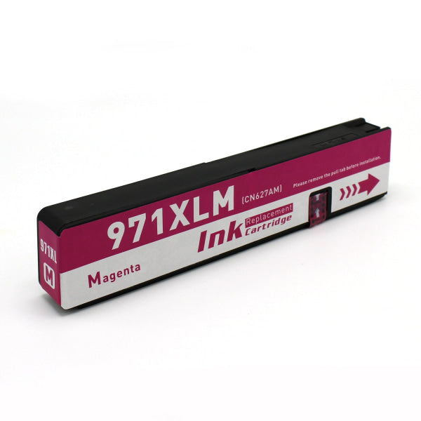 Hp 971Xlm High Yield Magenta Remanufacturer Inkjet Cartridge - Ink