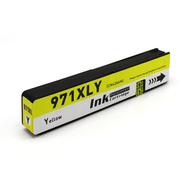 Hp 971Xly High Yield Yellow Remanufacturer Inkjet Cartridge - Ink