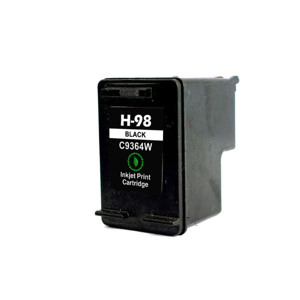 Hp 98Bk Black Remanufactured Inkjet Cartridge - Ink