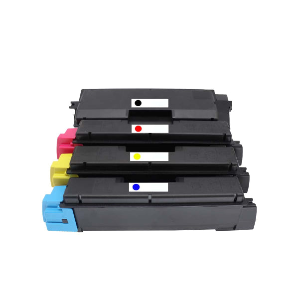 Kyocera Ctk554Bk Black Compatible Toner Kit Cartridge -