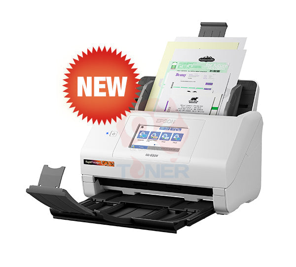 Epson Rapidreceipt Rr-600W A4 Wireless Desktop Document Scanner P/n:b11B258505 Rr600W