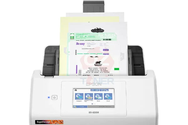 Epson Rapidreceipt Rr-600W A4 Wireless Desktop Document Scanner P/n:b11B258505 Rr600W