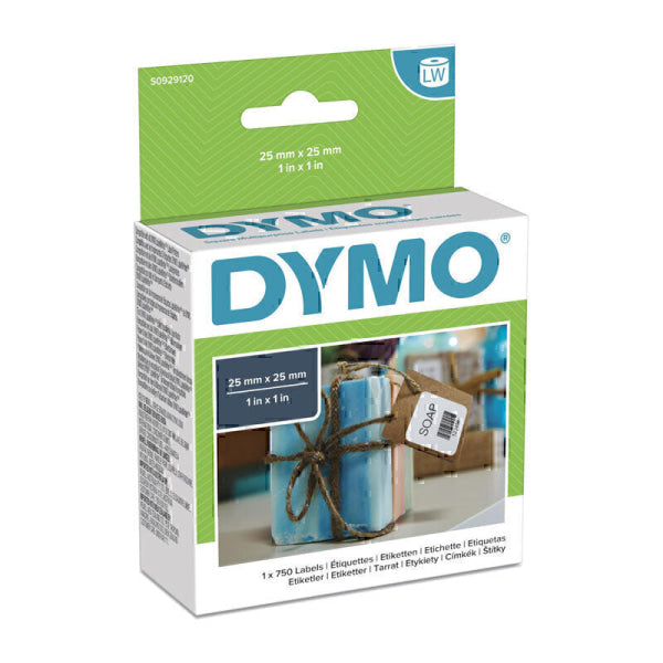 Dymo LW 25mm x 25mm White S0929120