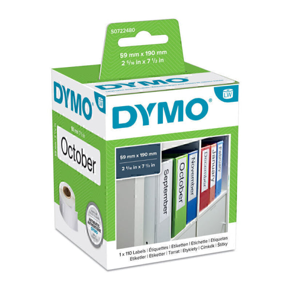 Dymo LW LevrArch Lab 59 x 190 SD99019