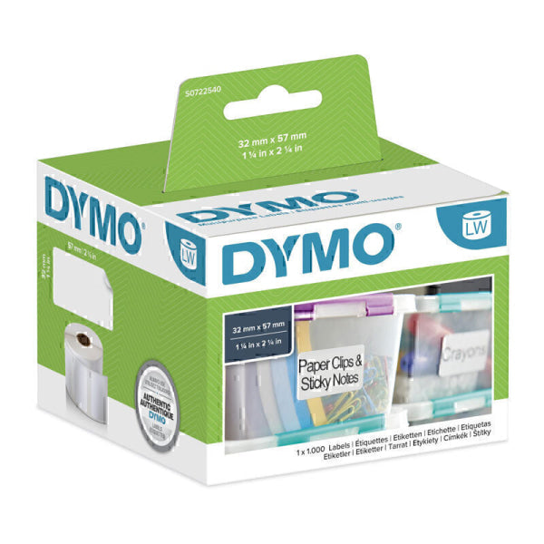 Dymo LW MultiLabel 32mm x 57mm SD11354