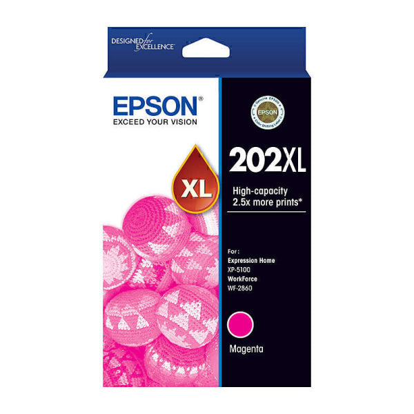 Epson 202XL Magenta Ink Cart C13T02P392