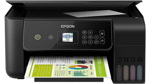 *clear* Epson Expression Ecotank Et-2720 A4 Multifunction Printer+Prefilled Ink P/n:c11Ch42501+18