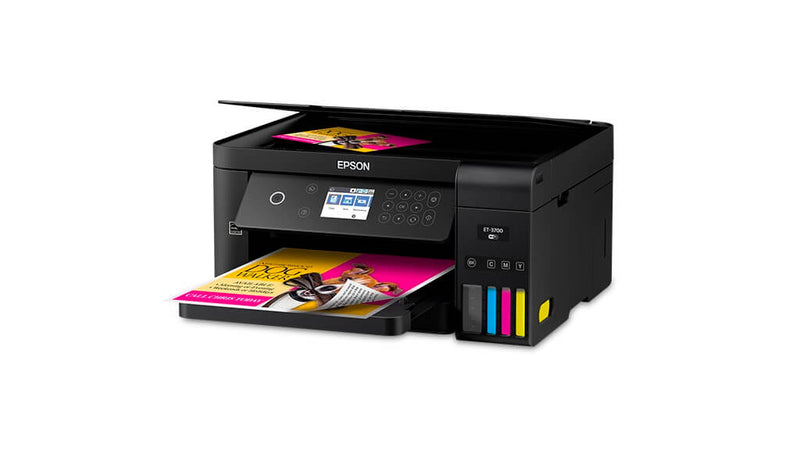 *clear* Epson Expression Et3700 A4 Refillable 3In1 Ink Tank Printer+Bonus:18Month+Prefilled
