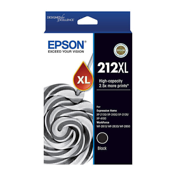 Epson 212XL Black Ink Cart C13T02X192