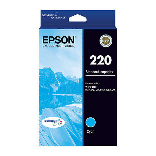 Epson 220 Cyan Ink Cart C13T293292