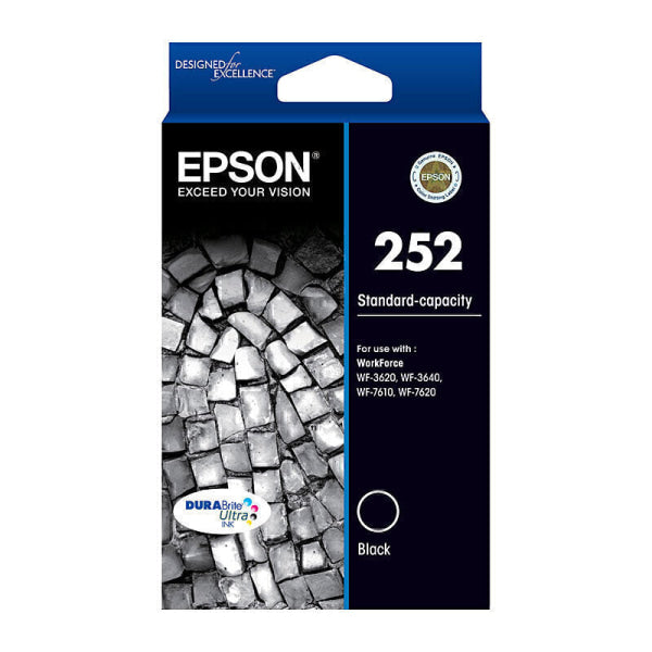 Epson 252 Black Ink Cart C13T252192