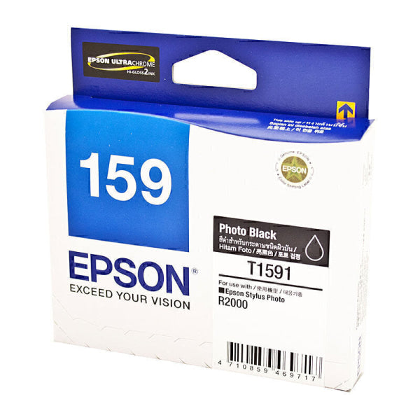 Epson 1591 Photo Blk Ink Cart C13T159190