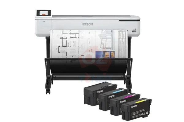 Epson Surecolor T5160 36 A0 Large Format Single Function Printer P/n:c11Cf12409 Sct5160N Wide