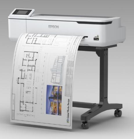 Epson Surecolor T3160 A1 24 Large Format Single Function Printer+Stand - Cad & Pos Printing