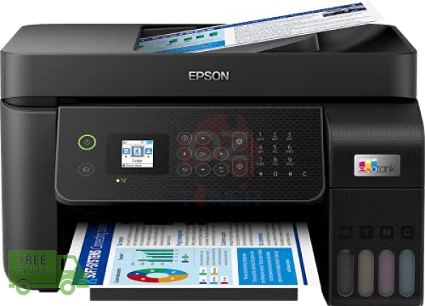 *Clear* Epson Workforce Et-4800 4-In-1 Wireless Ink Tank Multifunction Printer+Prefilled *Rfb*