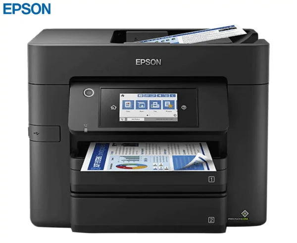 Epson Workforce Wf-7845 A3 Multifunction Wi-Fi Printer+Fax+Dual Tray [P/N:c11Ch67502] Wf7845 Inkjet