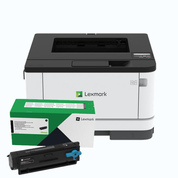 *Ex-Demo* Bundle Lexmark Ms431Dn A4 Mono Laser Printer + Extra 55B6H00 Hy Toner (15K)