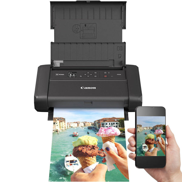 *Ex-Demo* Canon Pixma Tr150 Wireless Portable Printer With Pgi35/Cli36 Ink Set Single Function