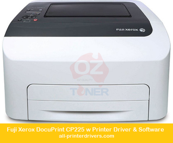 *Clear!* Fuji Xerox Docuprint Cp225W A4 Color Laser Wireless Printer+Airprint Pc/Mac 18Ppm Printer