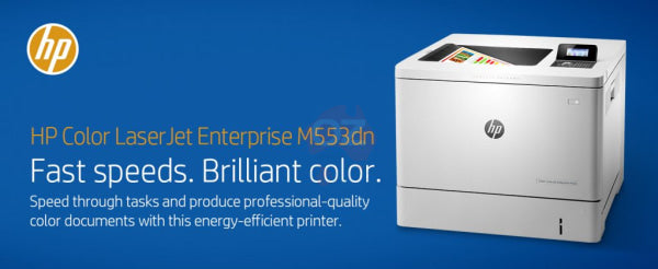 *Rfb* Hp Color Laserjet Enterprise M553Dn A4 Laser Printer 38Ppm 17172 Pages Only [B5L25A]