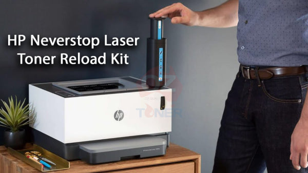 *Ex-Demo!* Hp Neverstop 1001Nw Wireless A4 Mono Laser Printer+Refillable Toner Cartridge #143A/143Ad