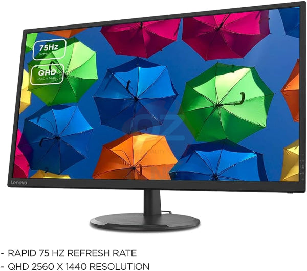 *Ex-Demo* Lenovo D32Q-20 31.5’ Qhd Hdmi Dp Wled Monitor 75Hz/4Ms [65F7Gac1Ww]