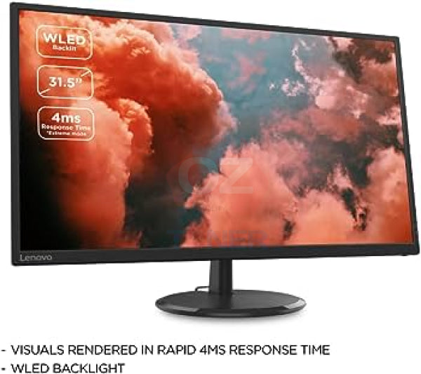 *Ex-Demo* Lenovo D32Q-20 31.5’ Qhd Hdmi Dp Wled Monitor 75Hz/4Ms [65F7Gac1Ww]