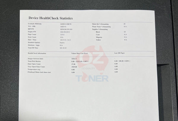 *Ex-Demo* Lexmark Ms521Dn A4 Mono Laser Printer 44Ppm *Used!* [36S0314] Single Function