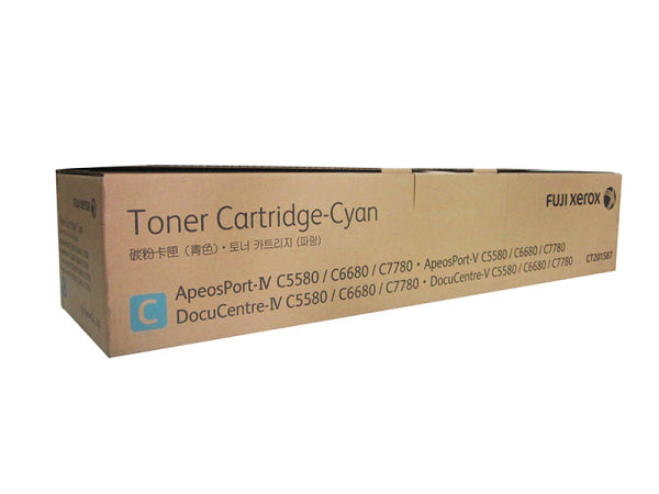 FUJI XEROX DOCUCENTRE IV C5580 C6680 C7780 CYAN 31700 PAGES TONER CARTRIDGE CT201587