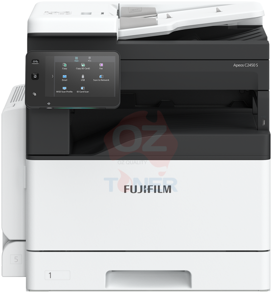 Fujifilm Apeos C2450S A3 Color Laser Mfp + Tray + Cabinet Bundle + 3-Yr Warranty [Ac2450S-B]