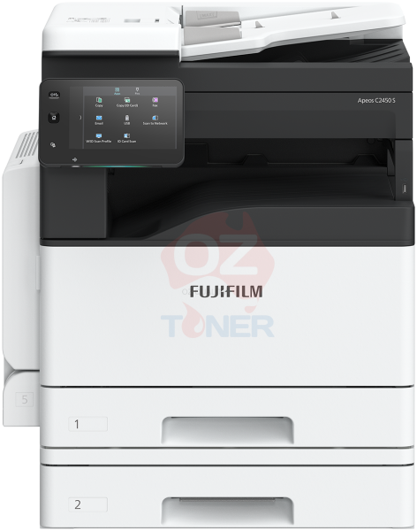 Fujifilm Apeos C2450S A3 Color Laser Mfp + Tray + Cabinet Bundle + 3-Yr Warranty [Ac2450S-B]