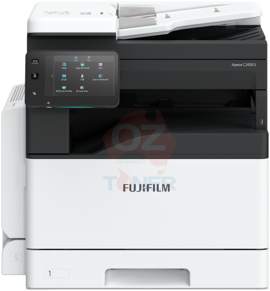 Fujifilm Apeos C2450S A3 Color Laser Mfp + Tray + Cabinet Bundle + 3-Yr Warranty [Ac2450S-B]