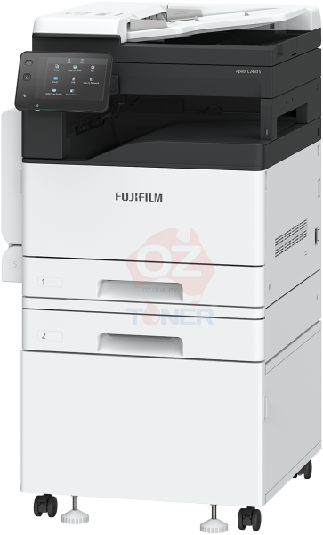 Fujifilm Apeos C2450S A3 Color Laser Mfp + Tray + Cabinet Bundle + 3-Yr Warranty [Ac2450S-B]