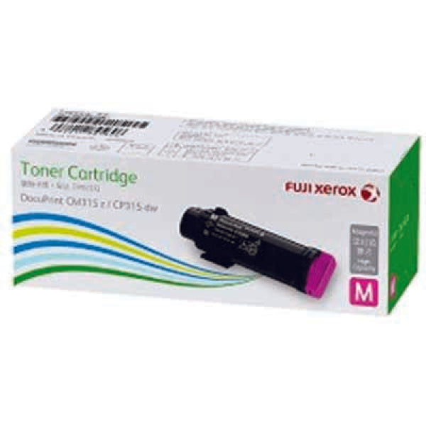Fuji Film Genuine High-Capacity Magenta Mps Toner Cartridge (K) 6K Cp315Dw/cm315Z [Ct202653] -