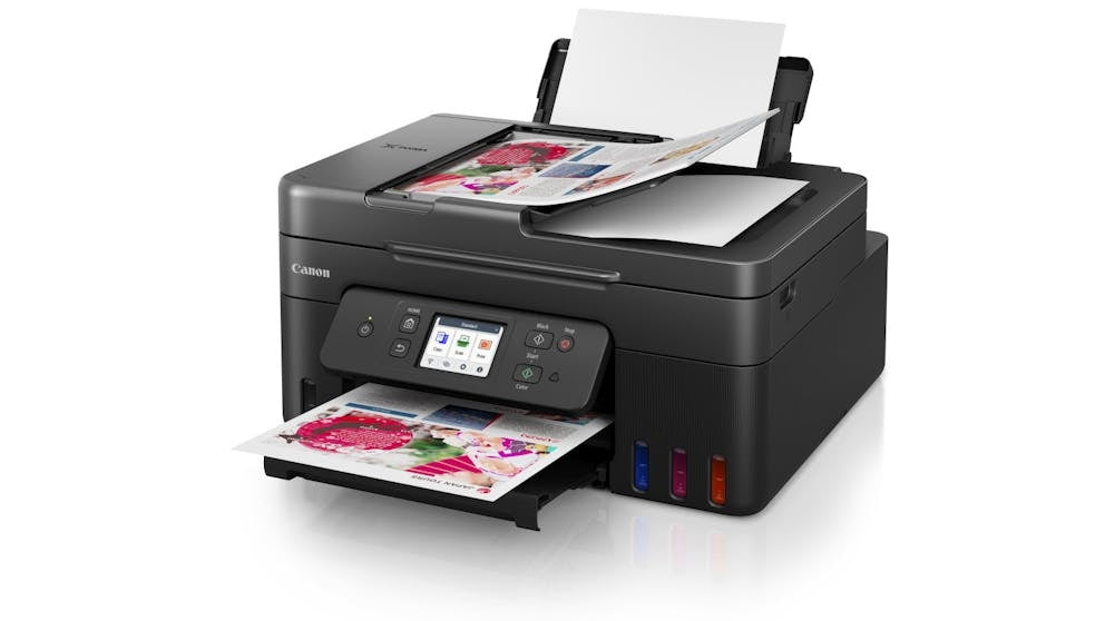 Canon PIXMA G4680 MegaTank 3-in-1 Duplex Multifunction Printer+ADF+GI61 Ink+2.7" Colour Touchscreen